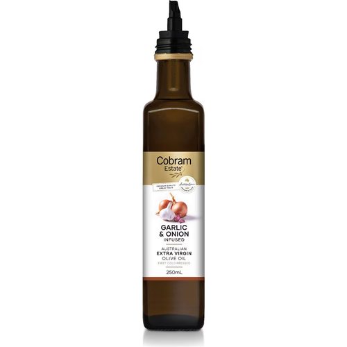 Cobram Estate Garlic & Onion Infused Extra Virgin Olive Oil 250mL