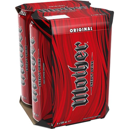Mother Energy Drink Original Cans 500mL x 4 pack