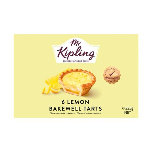 Mr Kipling Lemon Bakewell Tarts 6 Pack