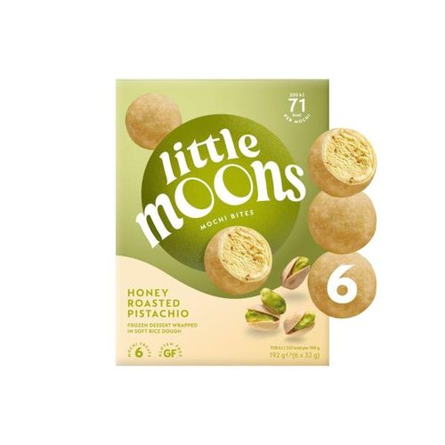 Little Moons Honey Roasted Pistachio Frozen Dessert Mochi