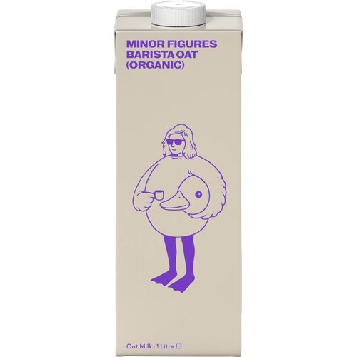 Minor Figures Barista Organic Oat Long Life Milk UHT 1L