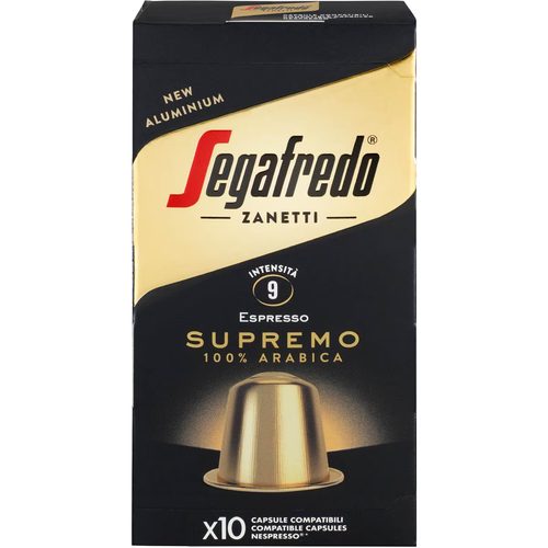 Segafredo Supremo Coffee Capsules 10 pack