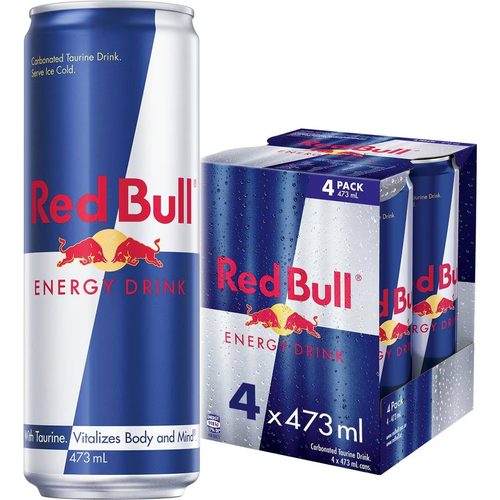 Red Bull Energy Drink 473mL x 4 pack
