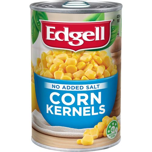 Edgell Corn Kernels No Added Salt 420g