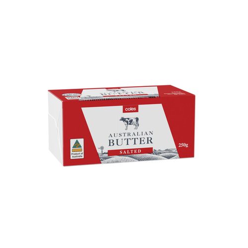 Coles Salted Butter
