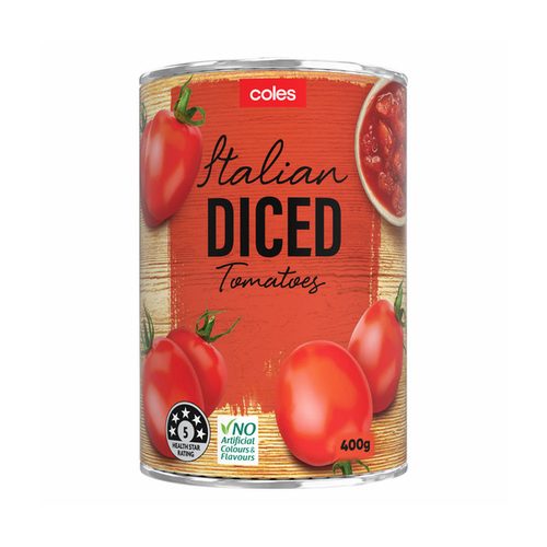 Coles Italian Diced Tomatoes