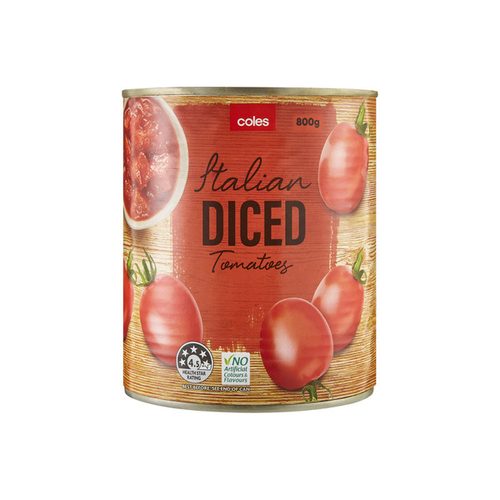 Coles Italian Diced Tomatoes
