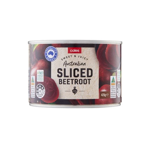 Coles Sliced Beetroot