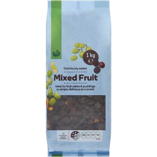 Woolworths Mixed Fruit 1kg