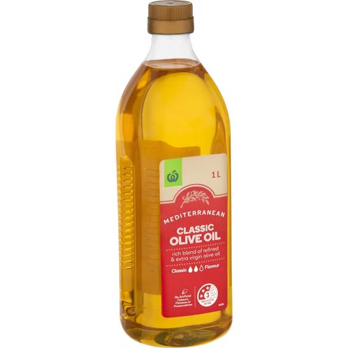 Woolworths Classic Mediterranean Olive Oil 1L