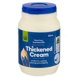 Woolworths Thickened Cream 300mL