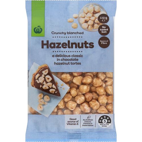 Woolworths Hazelnut Kernels 110g