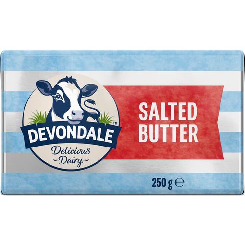 Devondale Butter Block Salted Butter 250g