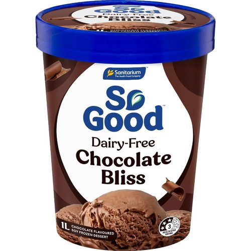 Sanitarium So Good Choc Bliss Frozen Dessert 1L