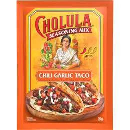 Cholula Chilli Garlic Taco Spice Seasoning Mix 28g