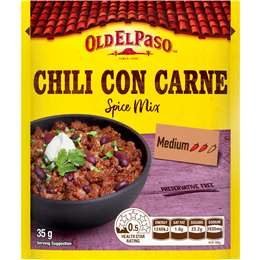 Old El Paso Chili Con Carne Spice Mix 35g