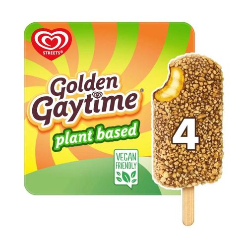 Golden Gaytime Plant Based Sticks Plant Based 4 pack