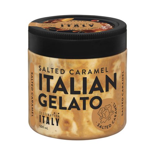 Destination Italy Salted Caramel Gelato Tub