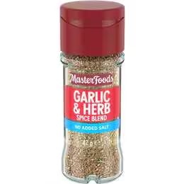 MasterFoods Garlic & Herb Spice Blend No Added Salt 42g