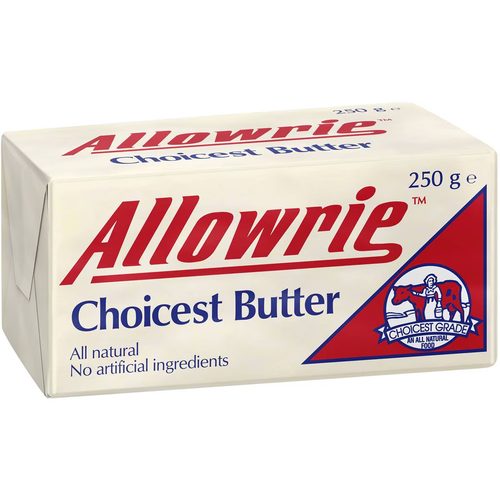 Allowrie Salted Butter Block 250g