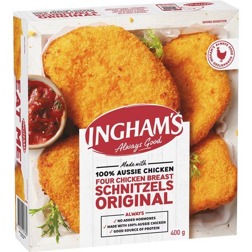 Ingham's Chicken Breast Schnitzel 400g