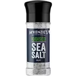 McKenzie's Iodised Sea Salt Grinder 100g