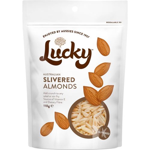 Lucky Slivered Almonds 110g