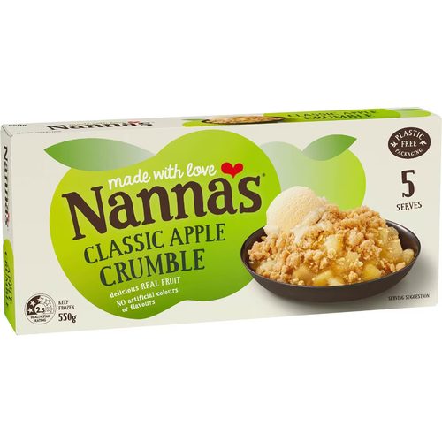 Nanna's Apple Crumble 550g
