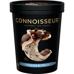 Connoisseur Ice Cream Tub Cookies & Cream 1L