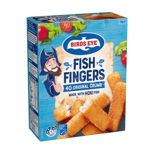 Birds Eye Fish Fingers Original Crumb Hoki 1kg
