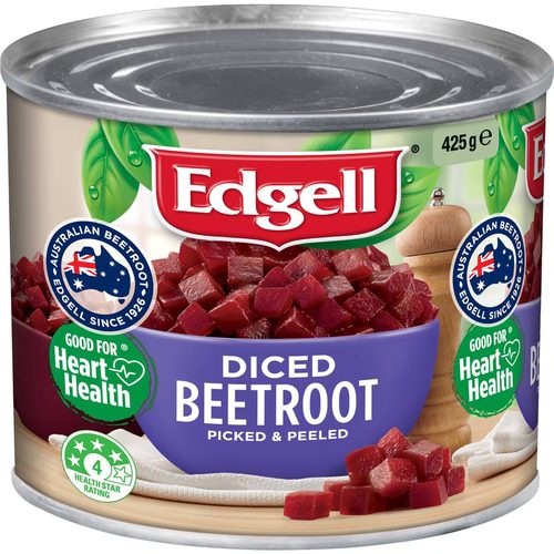 Edgell Australian Diced Beetroot 425g
