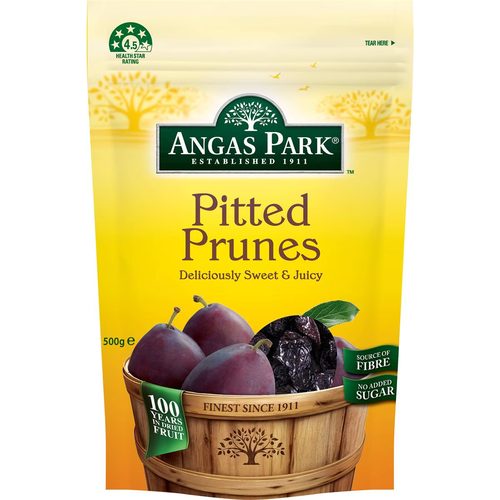 Angas Park Pitted Prunes 500g