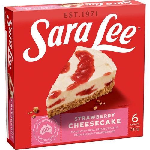 Sara Lee Strawberry Cheesecake 410g