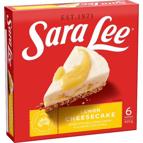 Sara Lee Lemon Cheesecake 410g