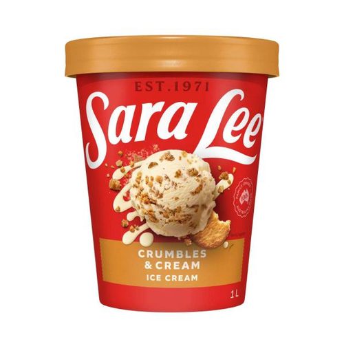 Sara Lee Crumbles & Cream Ice Cream