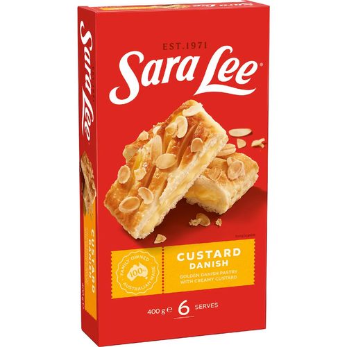 Sara Lee Custard Danish 400g