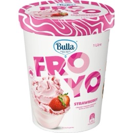 Bulla FroYo Tub Strawberry 1L