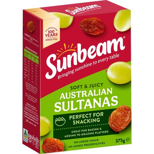 Sunbeam Sultanas 375g
