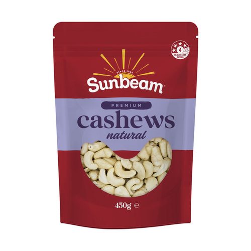 Sunbeam Nuts Raw & Natural Cashews