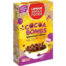 Lowan Cocoa Bombs Breakfast Cereal 300g