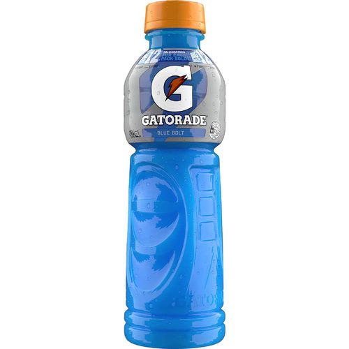 Gatorade Sports Drinks Blue Bolt Electrolyte Hydration 600mL