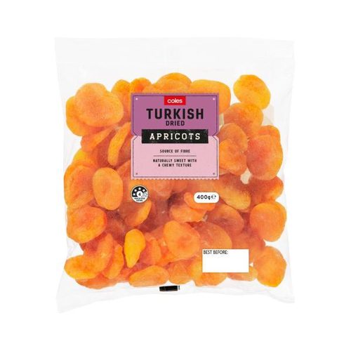 Coles Turkish Dried Apricot