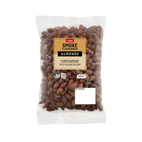 Coles Smoked Almonds
