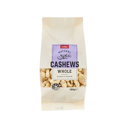 Coles Natural Cashews