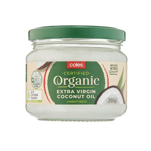 Coles Organic Unrefined Coconut Oil