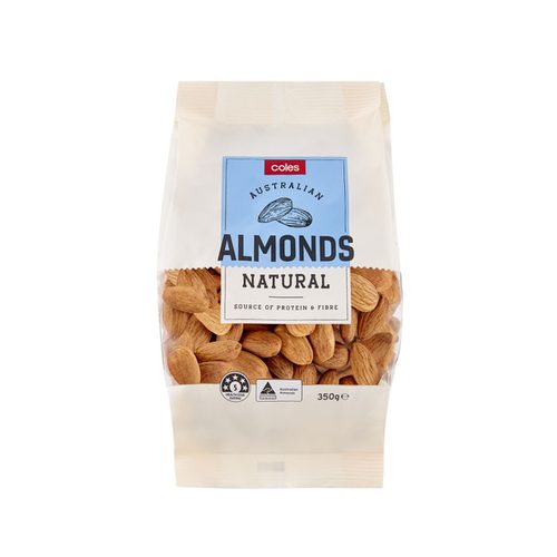 Coles Natural Almonds