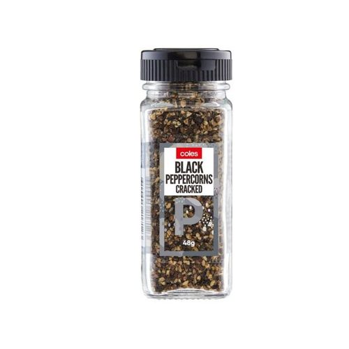 Coles Cracked Black Peppercorns