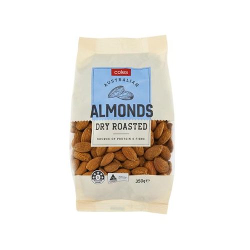 Coles Dry Roasted Almonds
