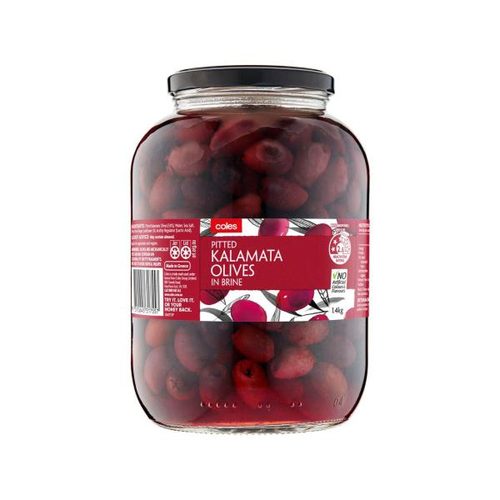 Coles Kalamata Olives Pitted