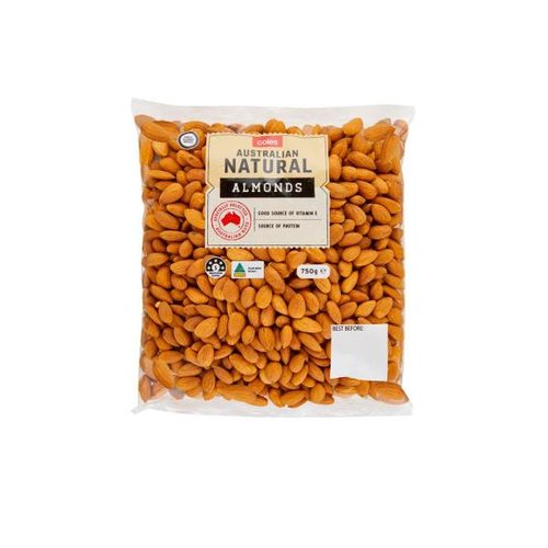 Coles Natural Almonds